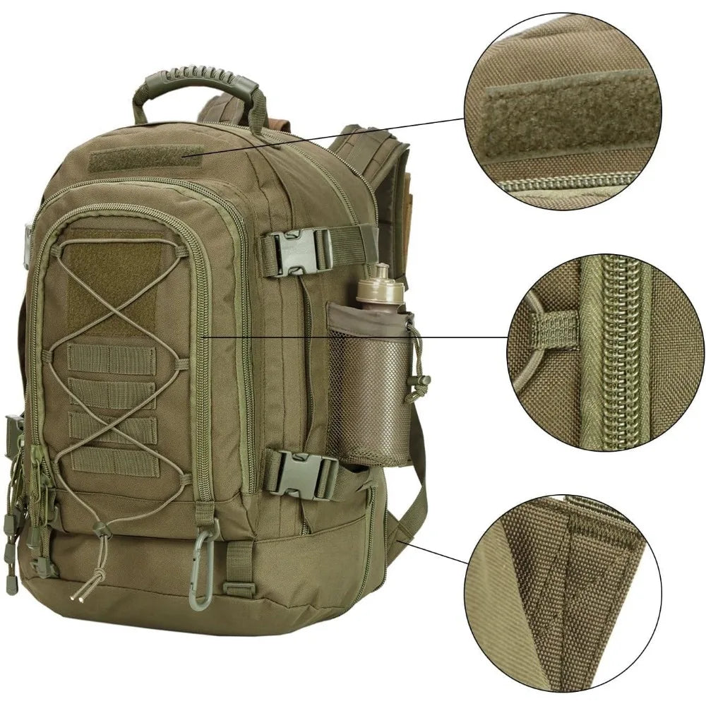 Military Tactical Backpack 3 Day Pack Expandable Gear