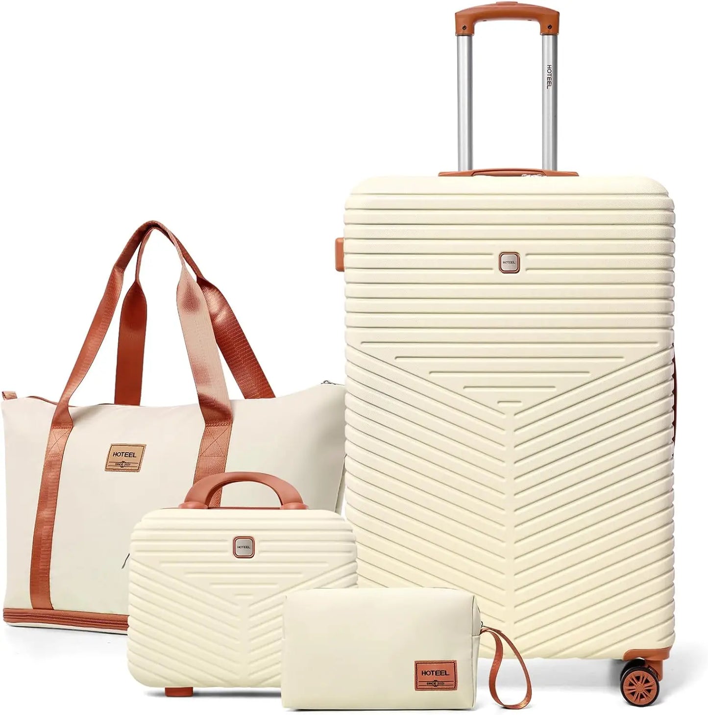 HOTEELCN Luggage Set Carry On ABS PC Hard Shell