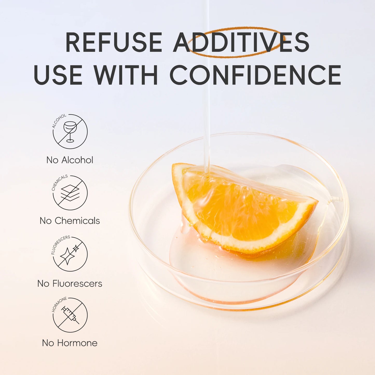 LAIKOU Vitamin C Skincare Set 5Pcs Kit Brightening Even Skin Tone Anti Wrinkle Cleanser Toner Serum Eye Cream