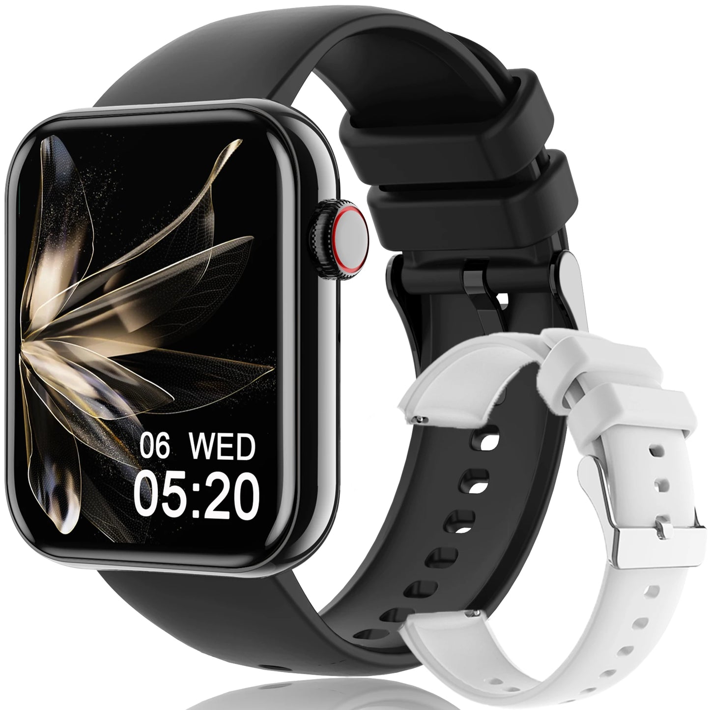 Smart Fitness Watch for iPhone Android Pedometer and Calls