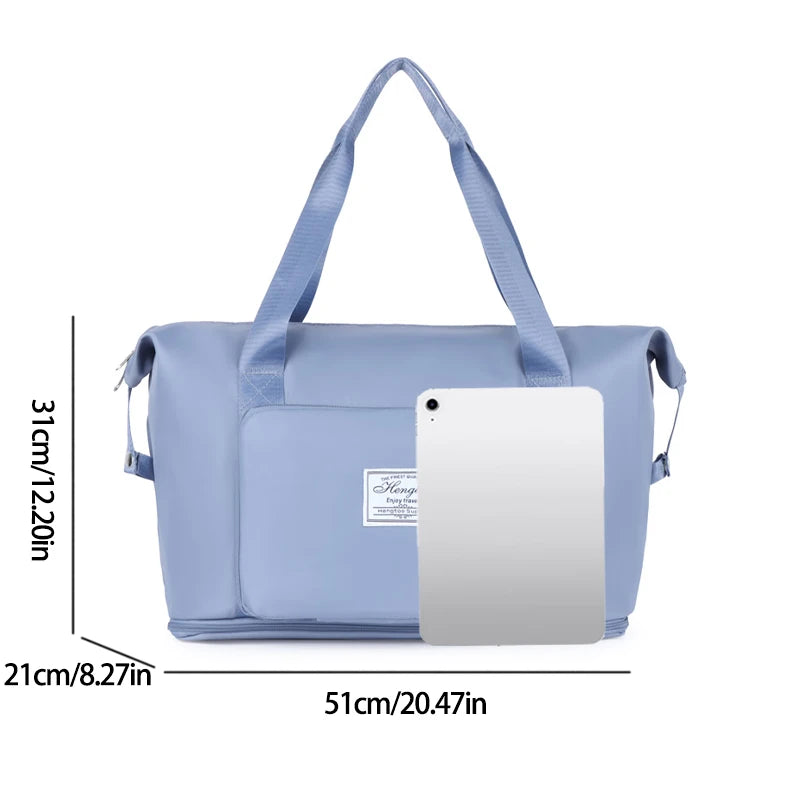 Hebei Travel Luggage Bag Oxford Waterproof Multi Pocket Large Capacity