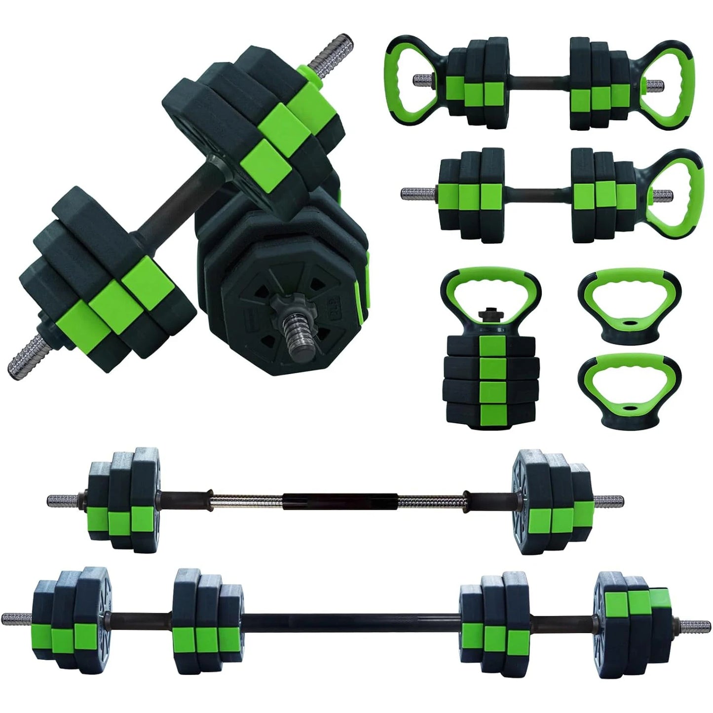 HiMISS 4 In 1 Adjustable Dumbbell Set For Home Gym Pro