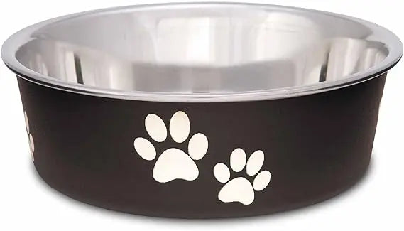 Hign Concerned Bella Stainless Steel Dog And Cat Bowls Spill Proof Non Slip Durable