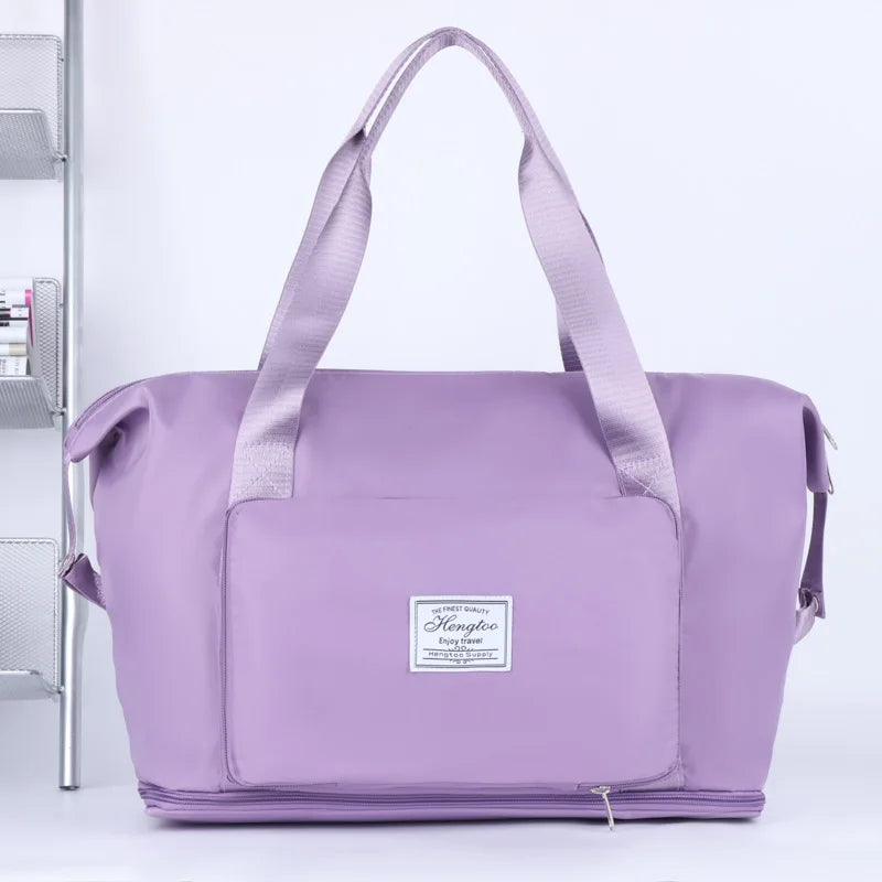 Hebei Travel Luggage Bag Oxford Waterproof Multi Pocket Large Capacity