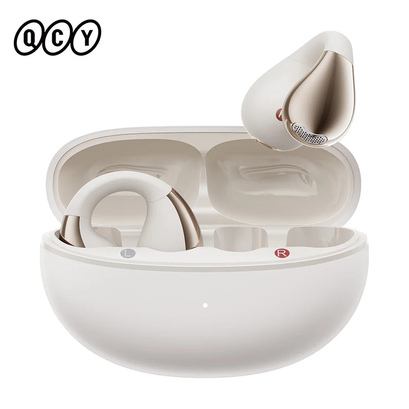 QCY Crossky C30 Open Ear Clip Earphones Wireless Bluetooth 5.4 Sports TWS Earbuds