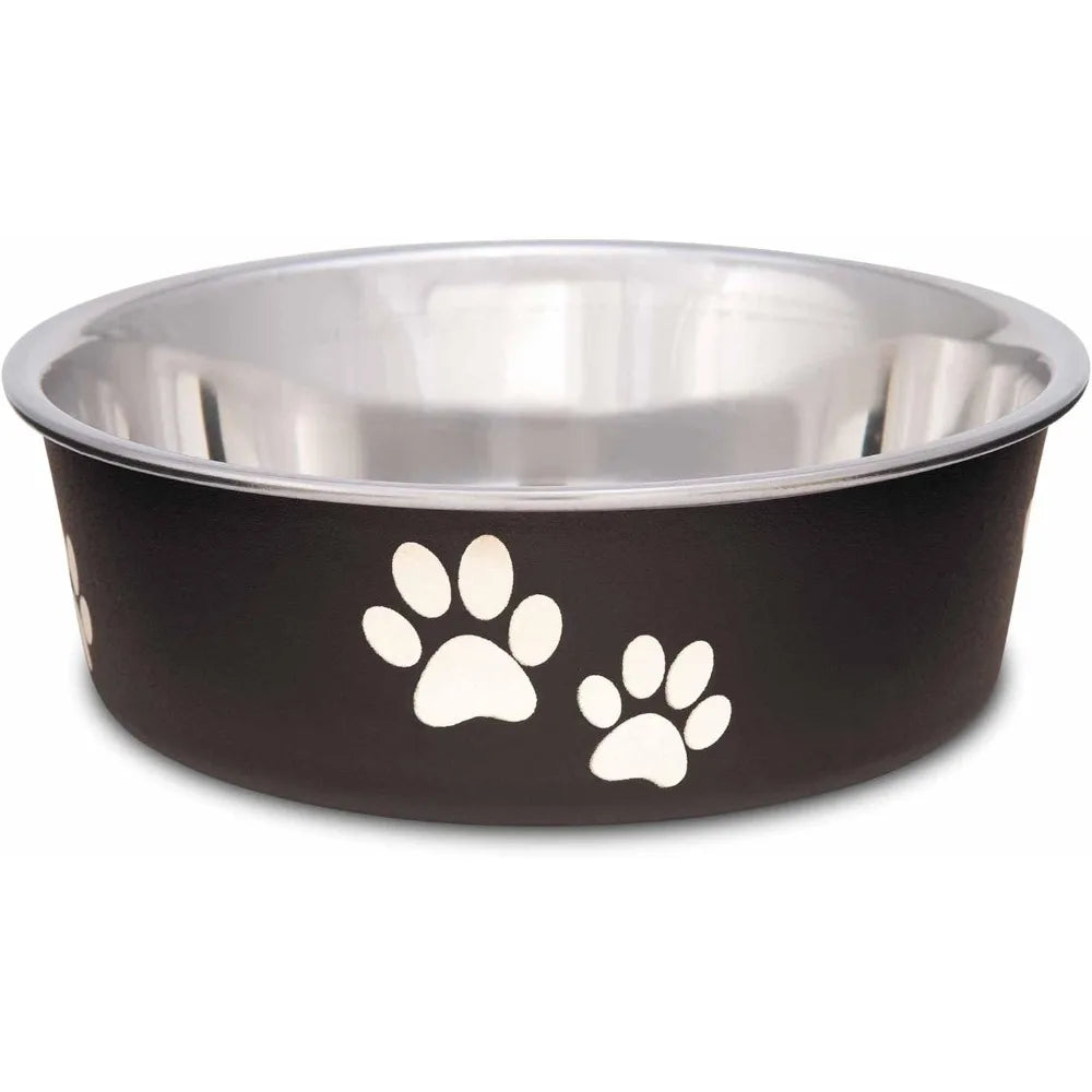 Hign Concerned Bella Stainless Steel Dog And Cat Bowls Spill Proof Non Slip Durable