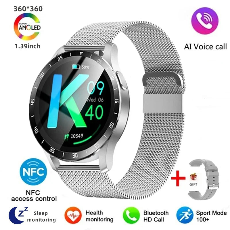 Smart Bluetooth Watch With Call Capabilities Waterproof Multi Sport
