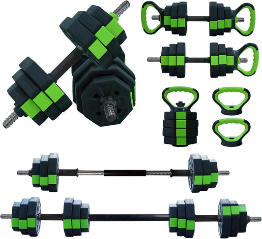 HiMISS 4 In 1 Adjustable Dumbbell Set For Home Gym Pro