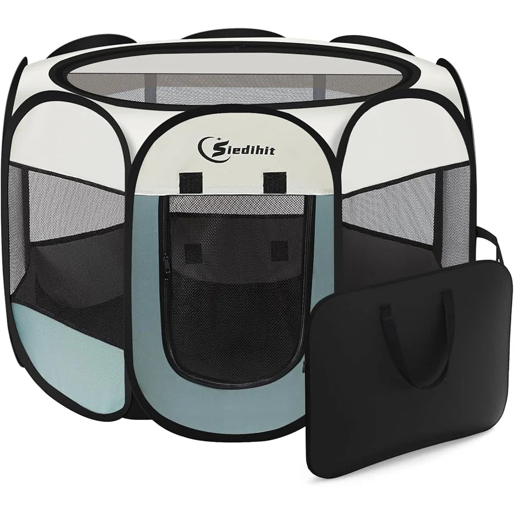 High Concerned Portable Playpen for Dogs and Cats Foldable