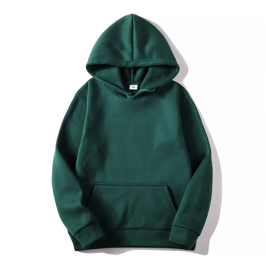 CN Hooded Sweatshirt Men Casual Knit Hoodie