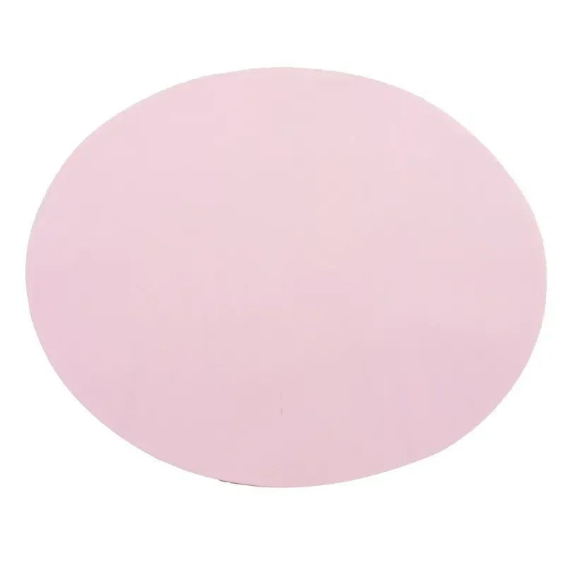 Spill-Proof Silicone Pet Bowl Mat Anti-Slip Round Feeding Accessory For Cats And Dogs