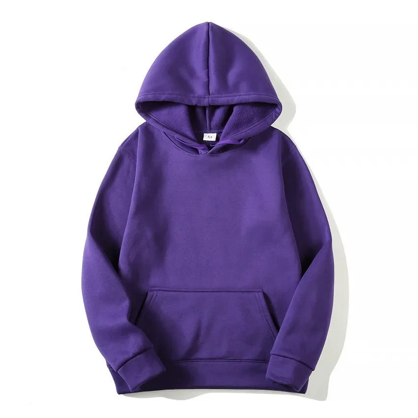 CN Hooded Sweatshirt Men Casual Knit Hoodie