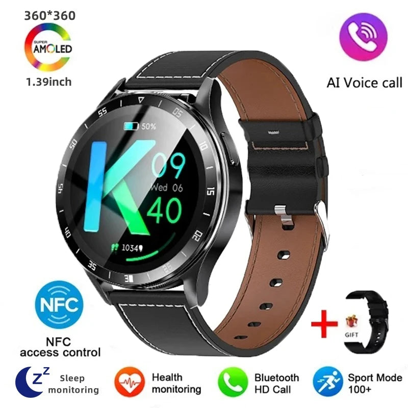 Smart Bluetooth Watch With Call Capabilities Waterproof Multi Sport