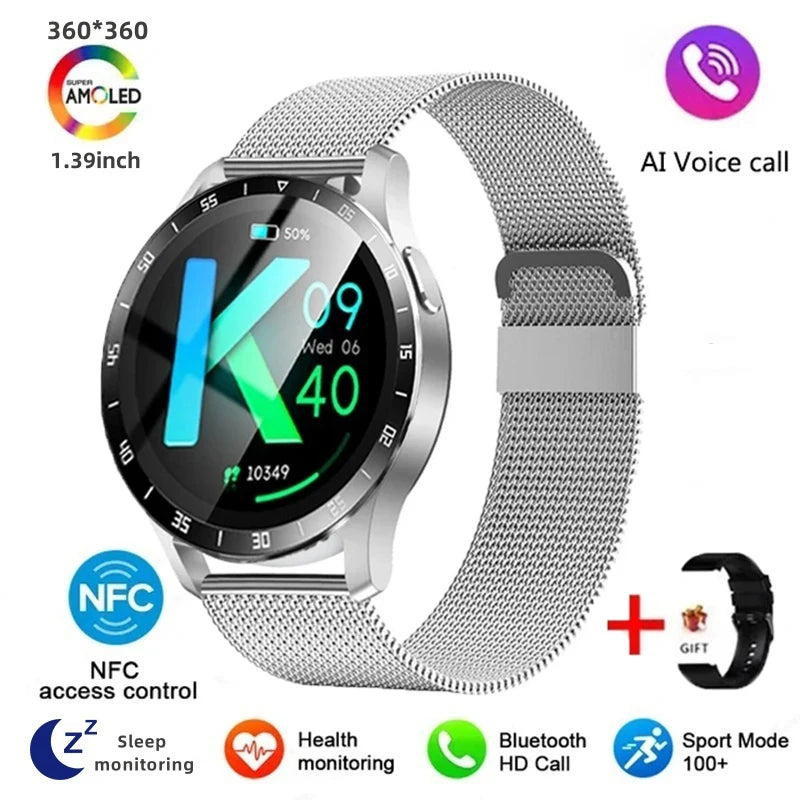 Smart Bluetooth Watch With Call Capabilities Waterproof Multi Sport