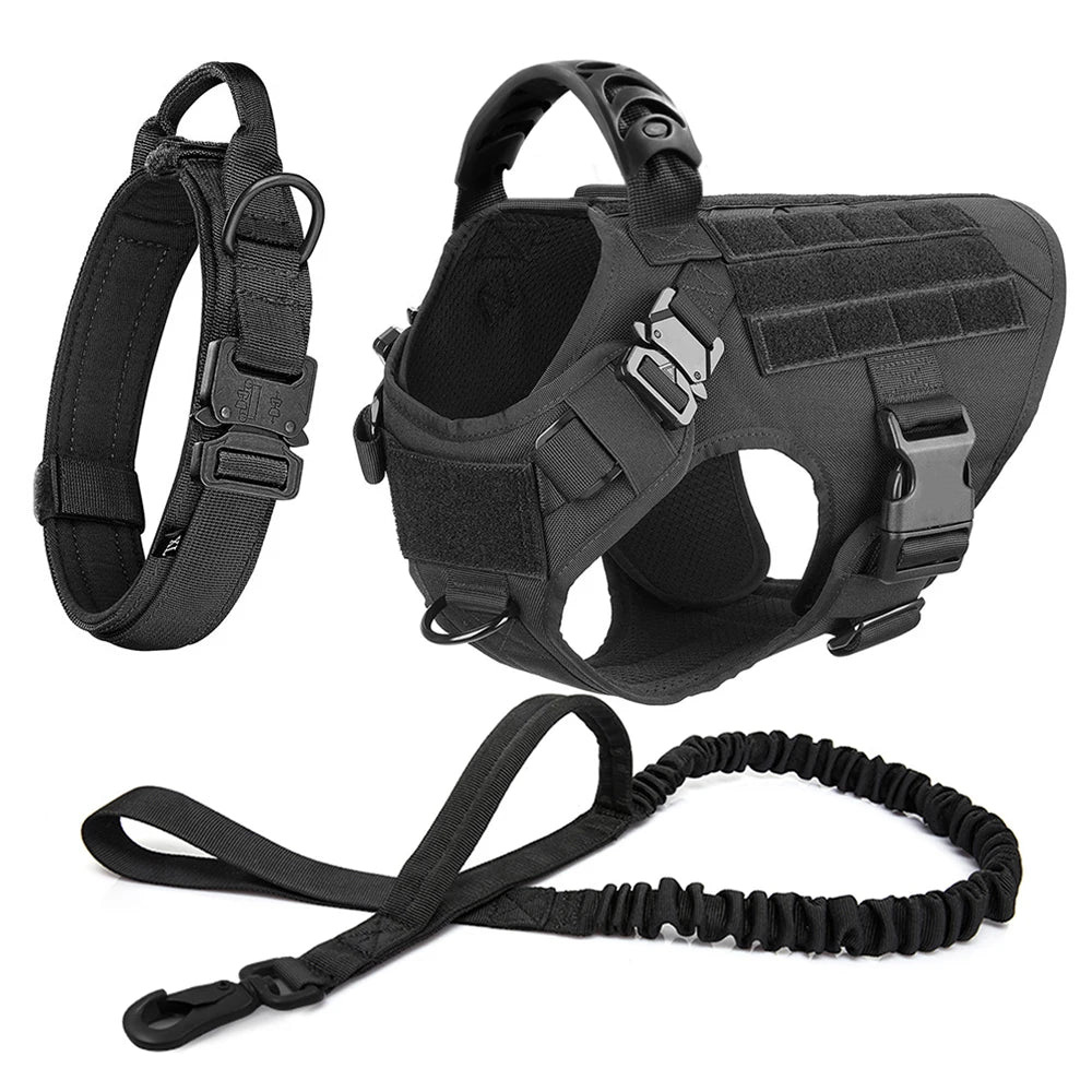 Petravelcn Dog Harness And Leash Set Vest For Training