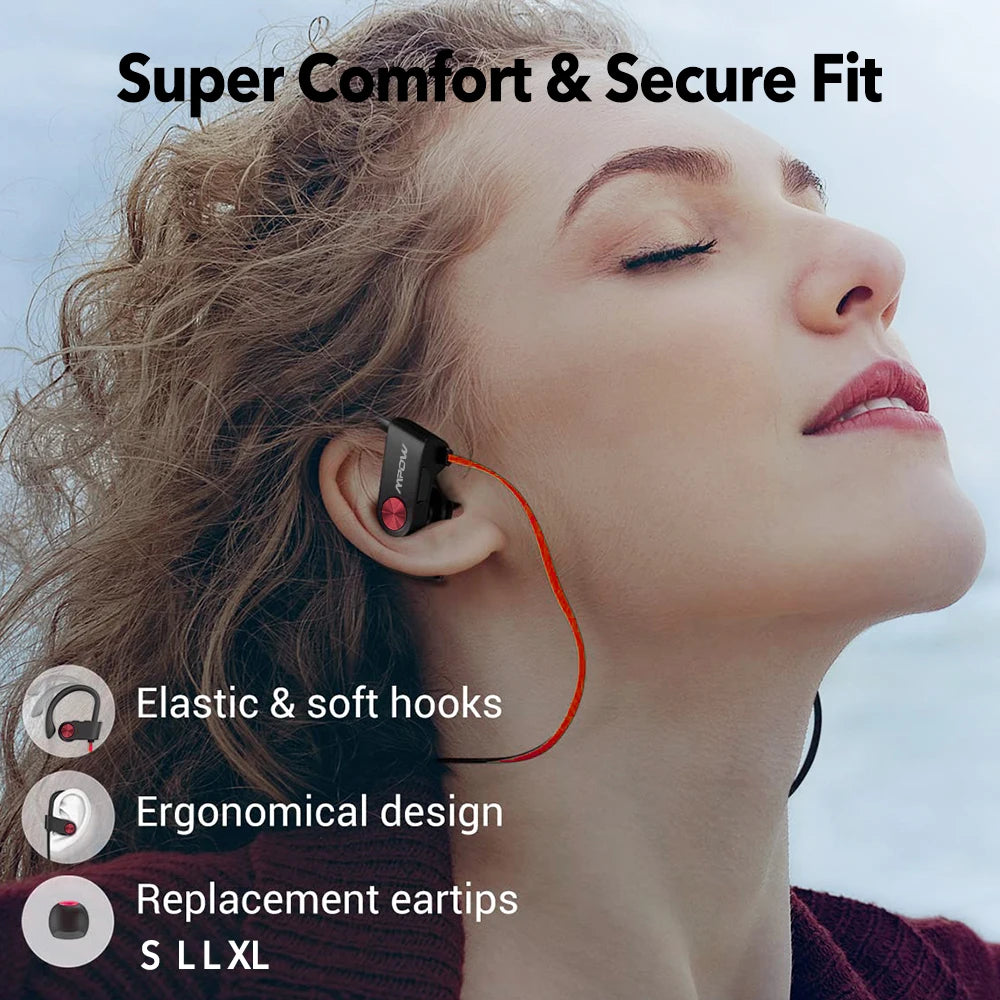 MPOW Flame Bluetooth Earbuds V5.3 IPX7 Noise Canceling Mic
