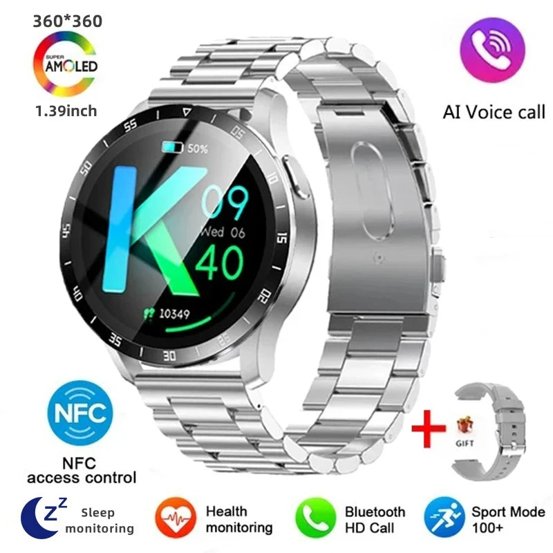 Smart Bluetooth Watch With Call Capabilities Waterproof Multi Sport