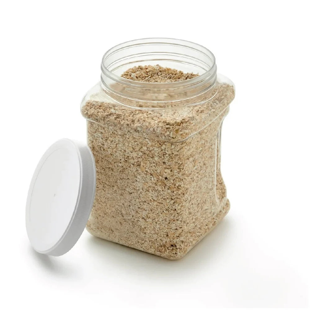 XMSJ Portable Treat Canister For Pets With Secure Screw On Lid And Stackable Design