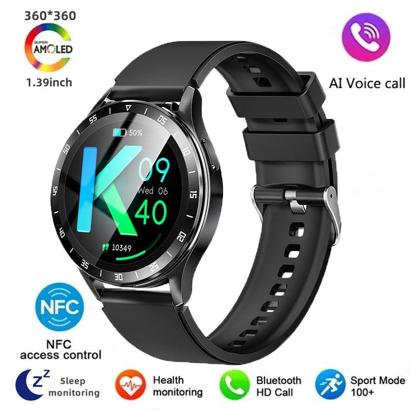 Smart Bluetooth Watch With Call Capabilities Waterproof Multi Sport