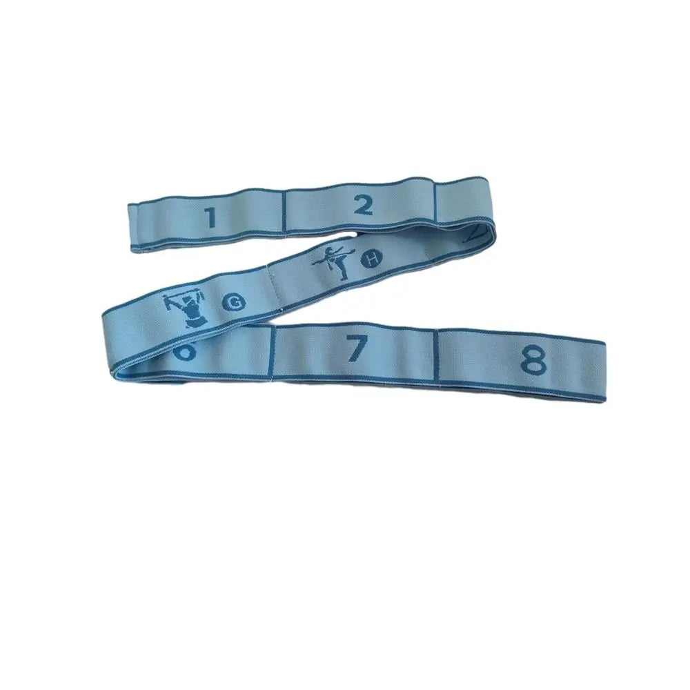 Yoga Stretching Belt And Resistance Bands Set For Home Pilates And Fitness Training