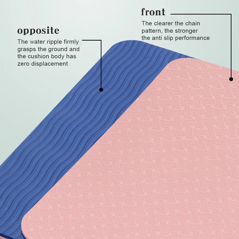 JOCESTYLE Yoga Kneeling Pads Non Slip TPE Mats for Comfort