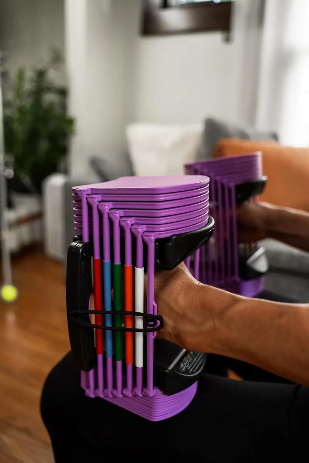 Adjustable Dumbbells Set for Home Workouts with Durable Steel Build