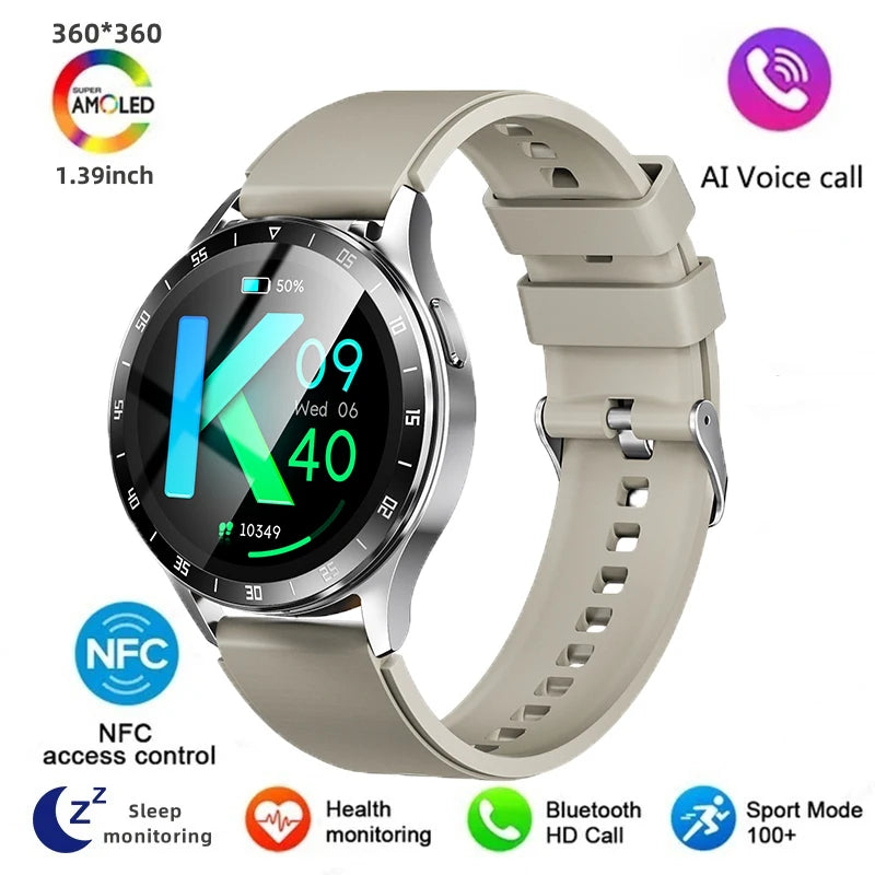 Smart Bluetooth Watch With Call Capabilities Waterproof Multi Sport
