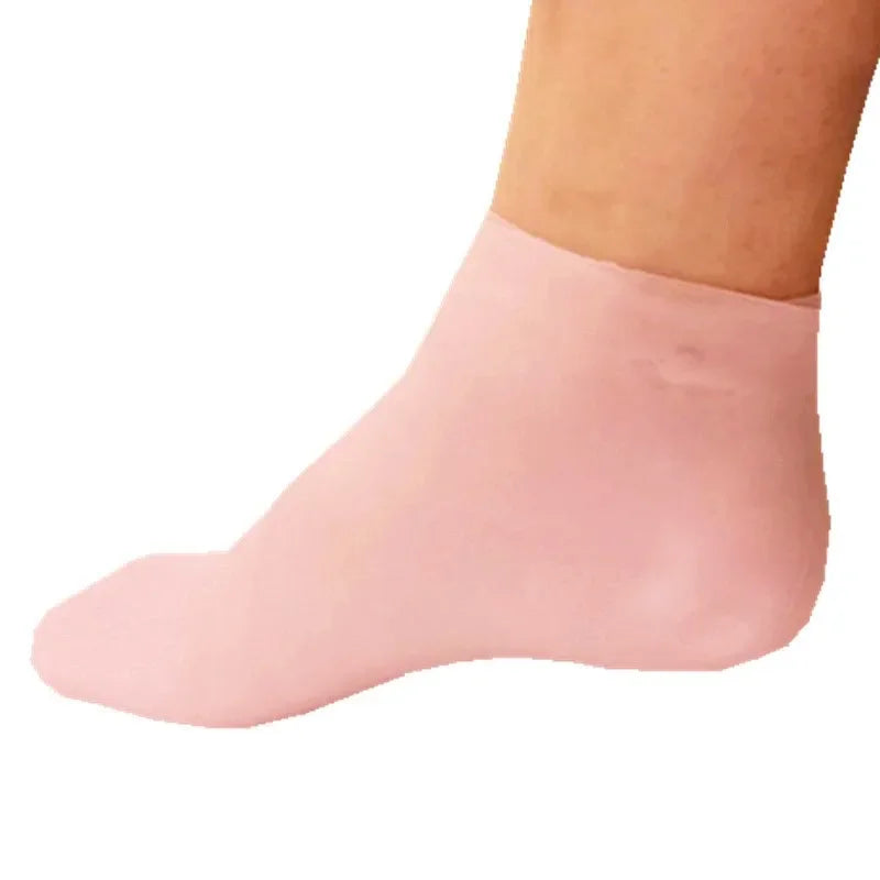Dawndesslo Silicone Foot Care Socks Anti Cracking Hydrating Moisturizing Hydrogel