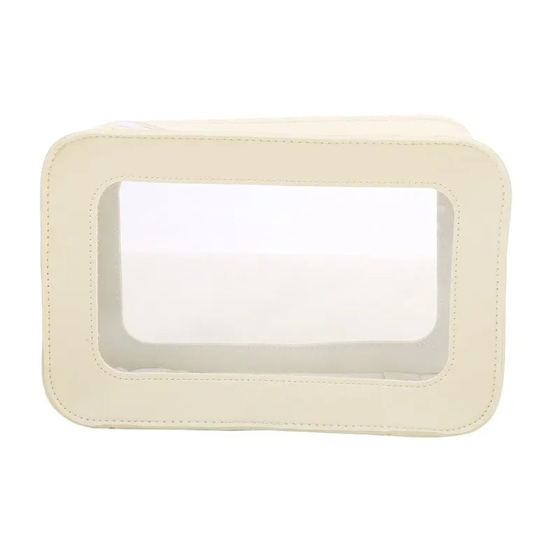 Outdoor Portable Waterproof Cosmetic Bag Transparent Toiletry Case For Travel And Outdoors