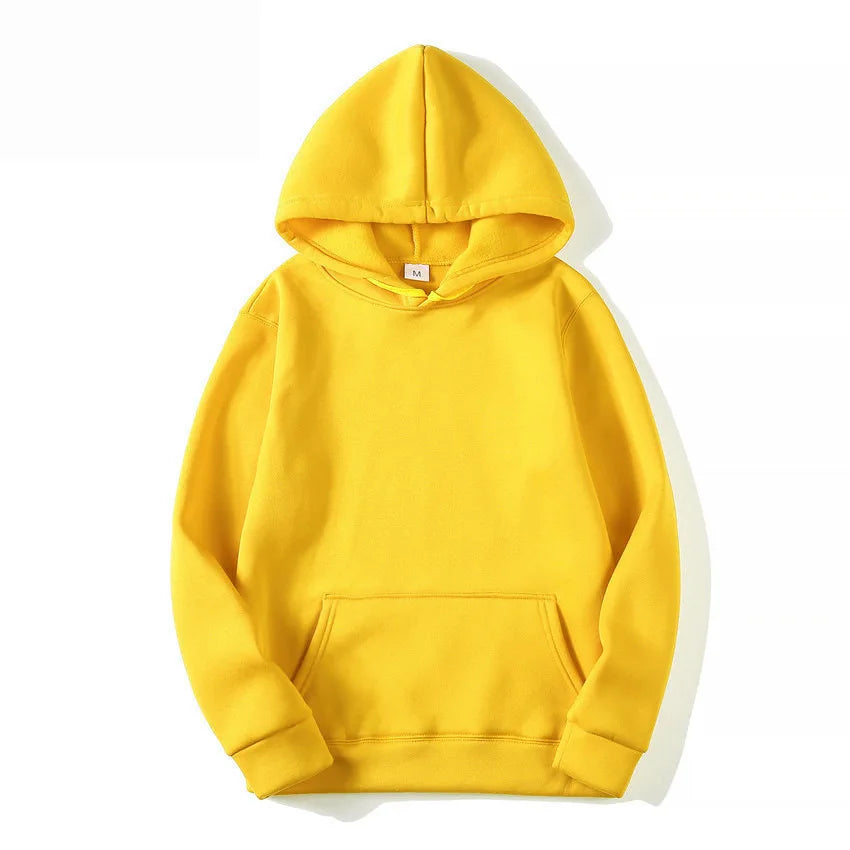 CN Hooded Sweatshirt Men Casual Knit Hoodie