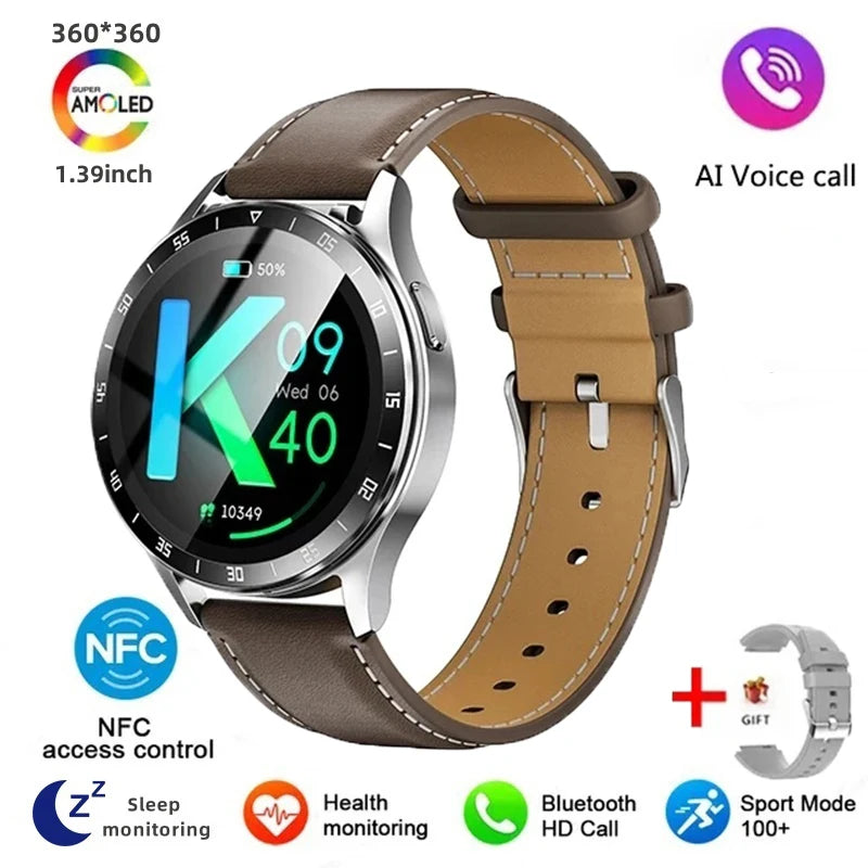 Smart Bluetooth Watch With Call Capabilities Waterproof Multi Sport