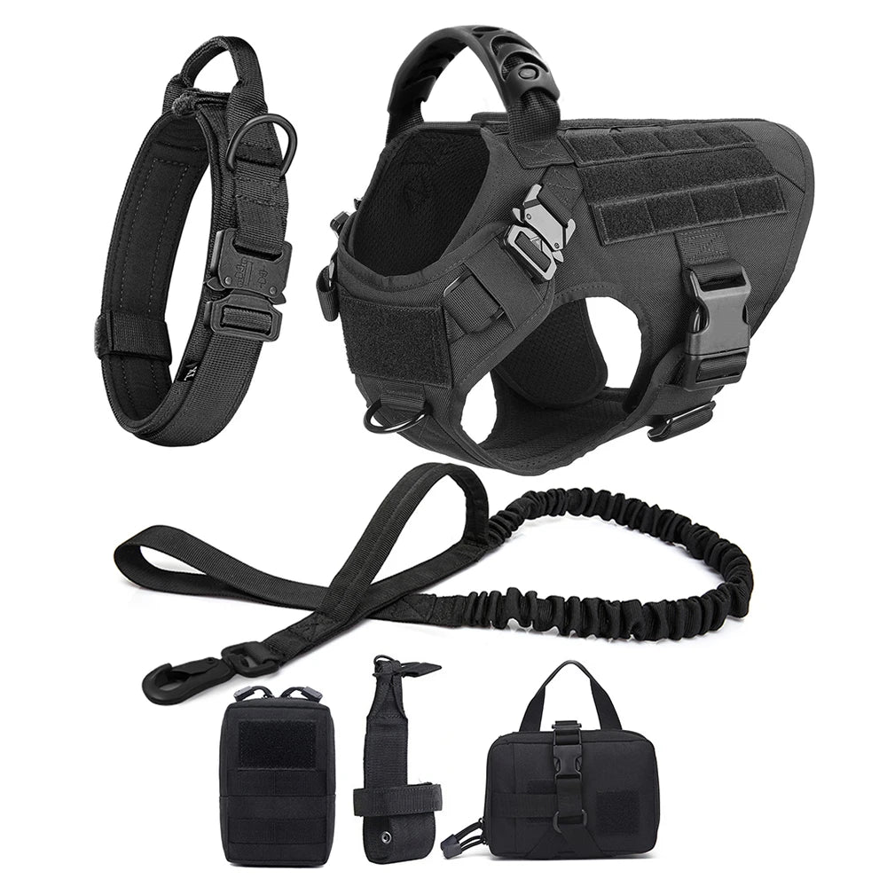 Petravelcn Dog Harness And Leash Set Vest For Training