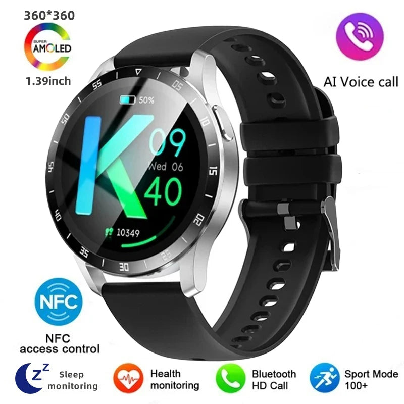 Smart Bluetooth Watch With Call Capabilities Waterproof Multi Sport