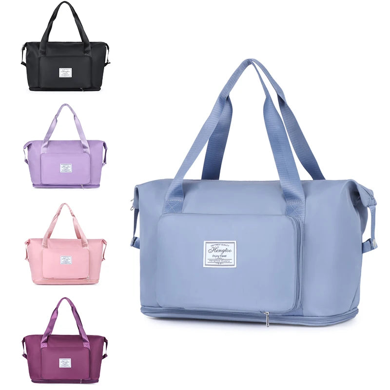 Hebei Travel Luggage Bag Oxford Waterproof Multi Pocket Large Capacity