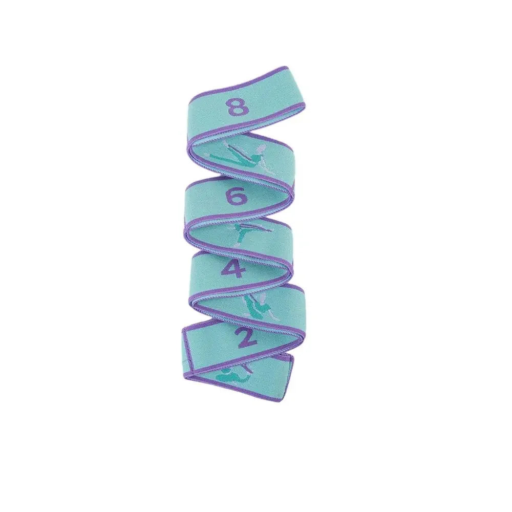 Yoga Stretching Belt And Resistance Bands Set For Home Pilates And Fitness Training