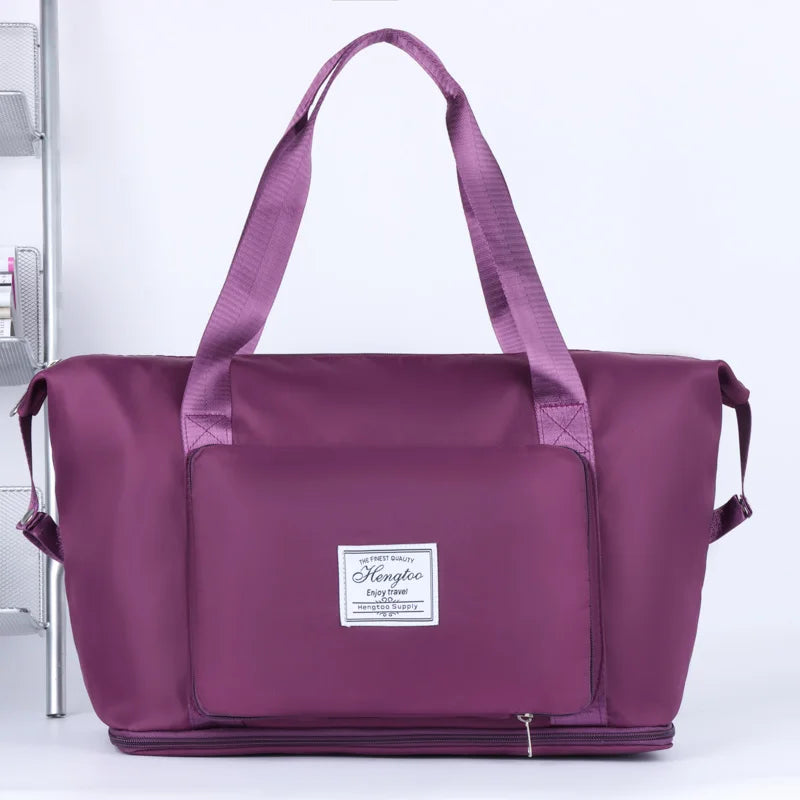 Hebei Travel Luggage Bag Oxford Waterproof Multi Pocket Large Capacity