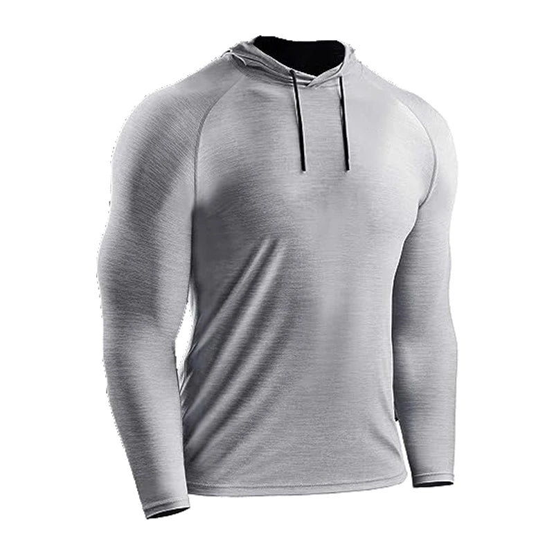 Sport Hooded Jacket Men Gym Fitness Sweatshirt Sportswear