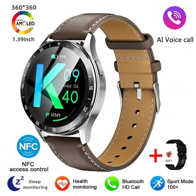 Smart Bluetooth Watch With Call Capabilities Waterproof Multi Sport