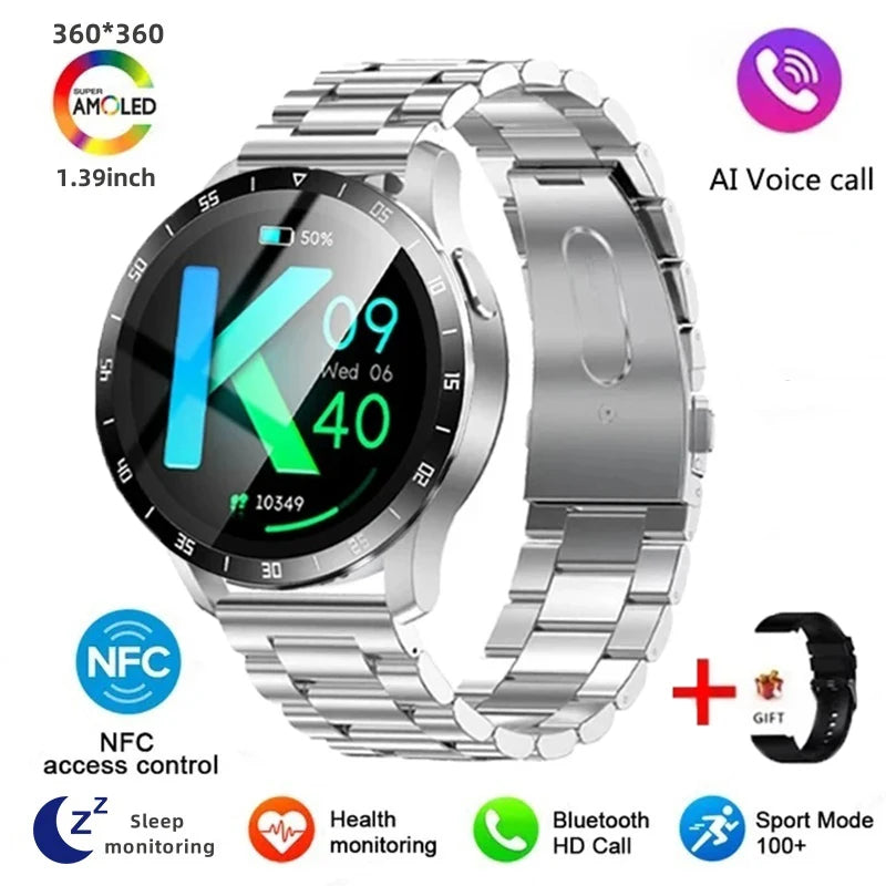 Smart Bluetooth Watch With Call Capabilities Waterproof Multi Sport