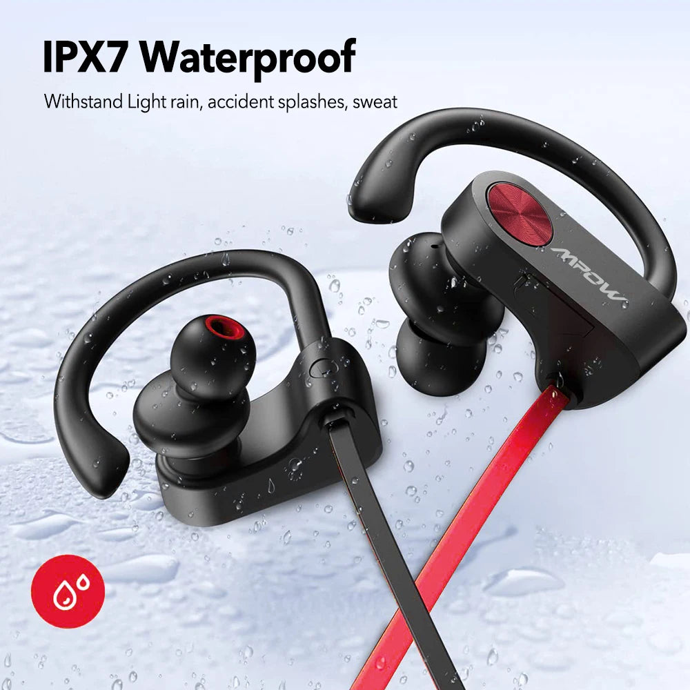 MPOW Flame Bluetooth Earbuds V5.3 IPX7 Noise Canceling Mic
