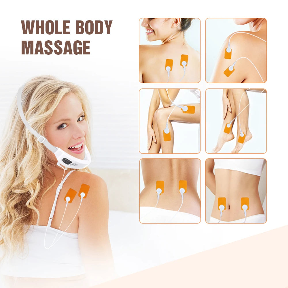 DearBeauty V Face Massager For Women EMS Jawline Slimming