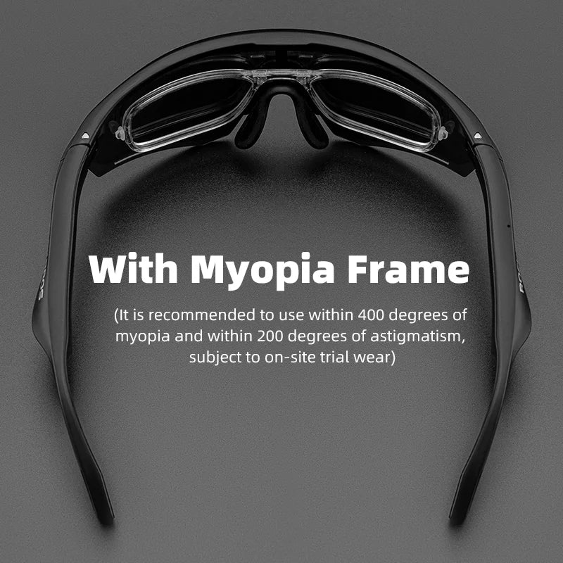 Rockbros Wireless Cycling Glasses Bluetooth 5.2 Polarized UV400